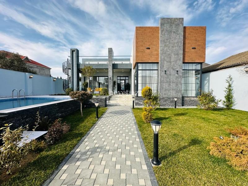 Merdekanda satilan heyet evleri villalar baglar
